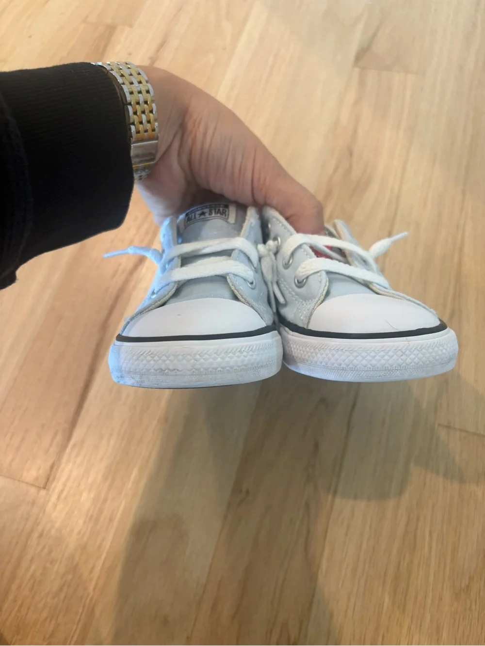 Toddler Low Top Light Blue Converse Sneakers